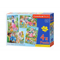 Pusle 4 pilti (8+12+15+20) Snow White and the Seven Dwarfs 04423