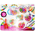 HEEGELDUS-PUNUMISKUMMID NEOON LOOM BAND DIN RUN 8483