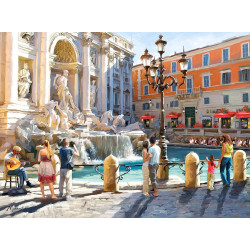 300389. Puzzle 3000 The Trevi Fountain