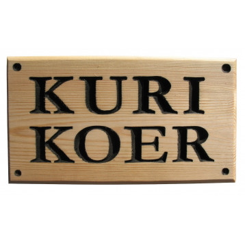 0022. PUIDUST HOIATUSSILT KURI KOER 