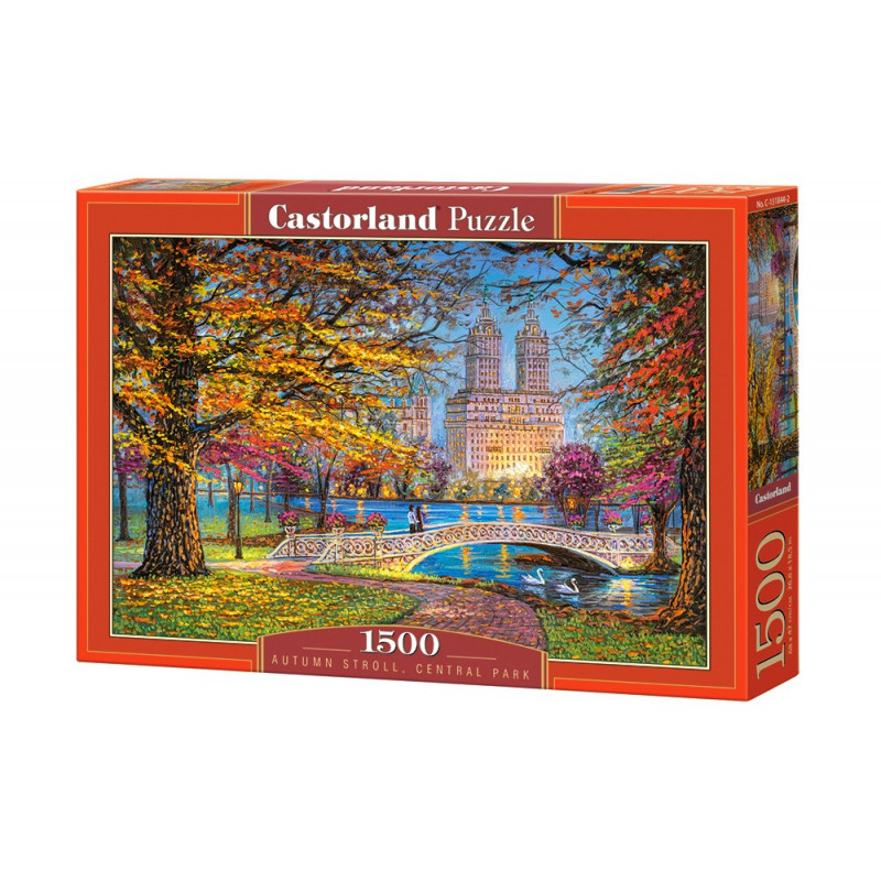 151844. Puzzle 1500 Autumn Stroll, Central Park