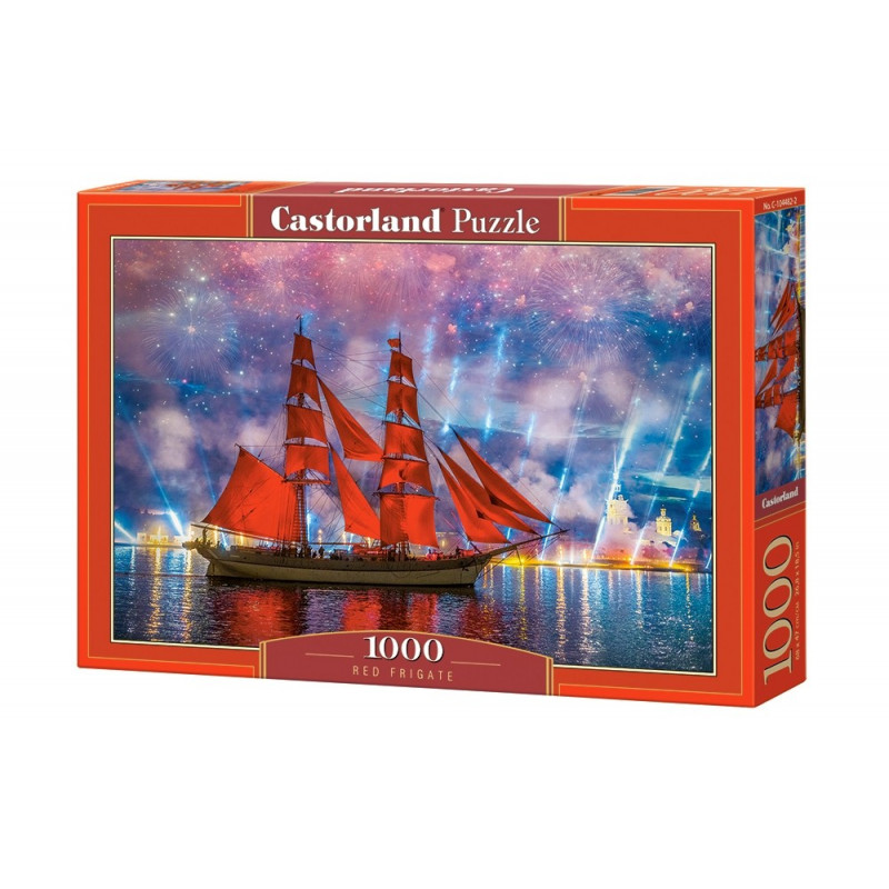 104482. Puzzle 1000 Red Frigate