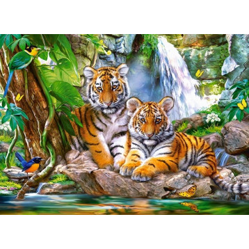 030385. Puzzle 300 Tiger Falls