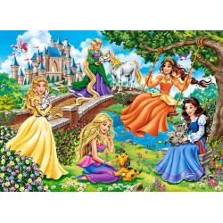 070022. Puzzle 70 Princesses in Garden