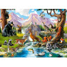 070091. Puzzle 70 Forest Animals