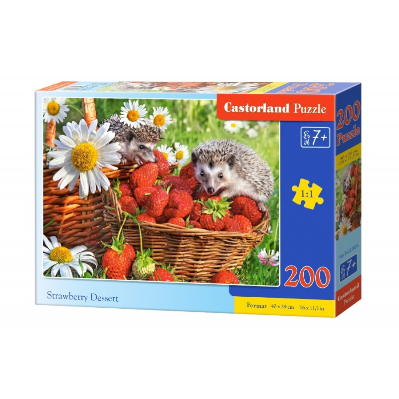 222025. Puzzle 200 Strawberry Dessert