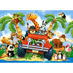 040131. Puzzle 40 Softies on Safari