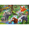 040315. Puzzle 40 Jungle Animals