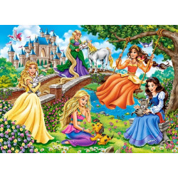 18383. Puzzle 180 Princesses in Garden