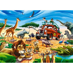 18390. Puzzle 180 Safari Adventure