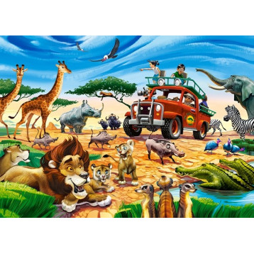 18390. Puzzle 180 Safari Adventure