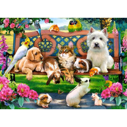 18444. Puzzle 180 Pets in the Park