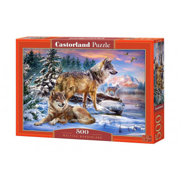53049. Puzzle 500 Wolfish Wonderland