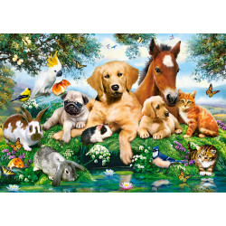53230. Puzzle 500 Summer Pals