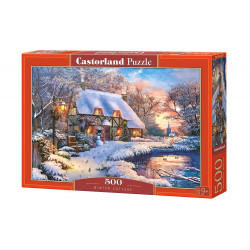 53278. Puzzle 500 Winter Cottage