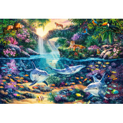 Puzzle 1500 JUNGLE PARADISE 151875