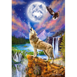Puzzle 1500 WOLF'S NIGHT 151806