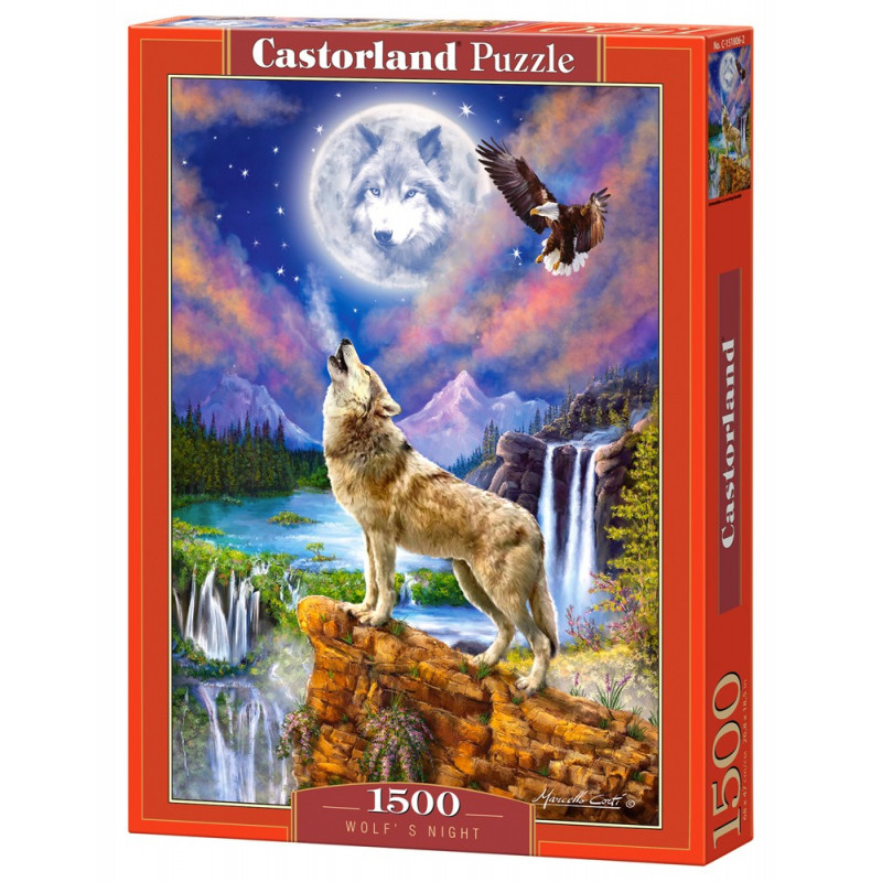 Puzzle 1500 WOLF'S NIGHT 151806