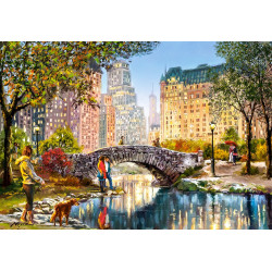 Puzzle 1000 EVENING WALK THROUGH CENTRAL PARK 104376