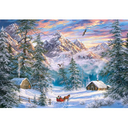 Puzzle 1000 MOUNTAIN CHRISTMAS 104680