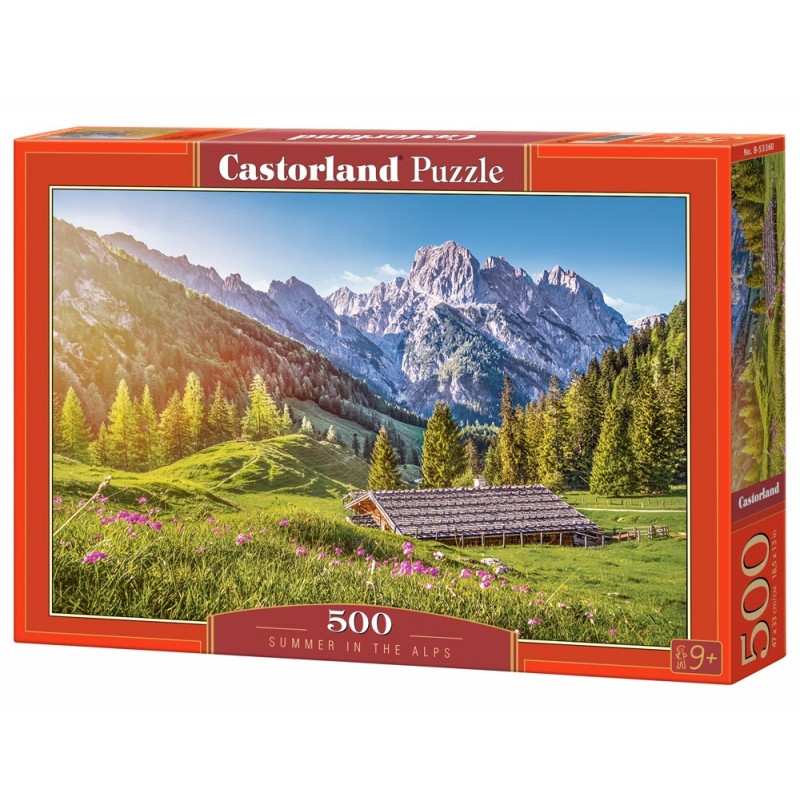 Puzzle 500 Summer in the Alps 53360