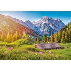 Puzzle 500 Summer in the Alps 53360