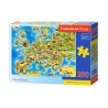 Puzzle 100 Map of Europe 111060
