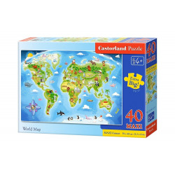 Puzzle 40 World Map 040117