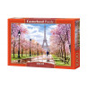 Puzzle 1000 Romantic Walk in Paris 104369