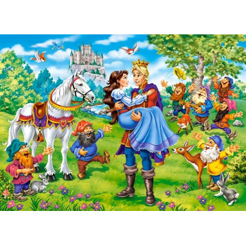 Puzzle 120 Snow White - Happy Ending 13463