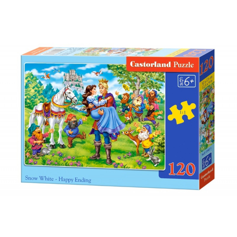 Puzzle 120 Snow White - Happy Ending 13463