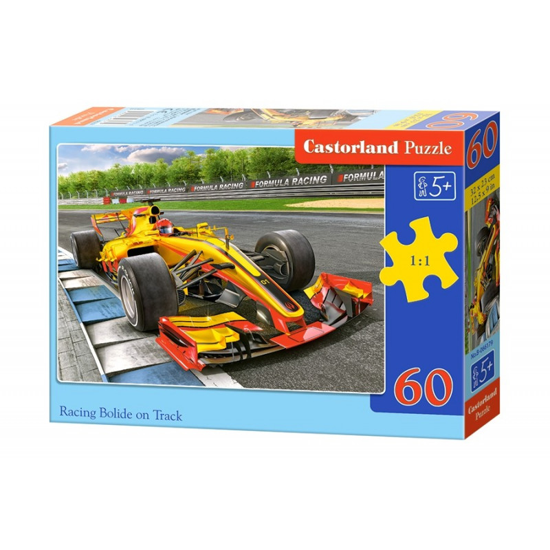 Puzzle 60 Racing Bolide on Track 066179