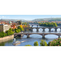 Puzzle 4000 Vltava sild Prahas 400096