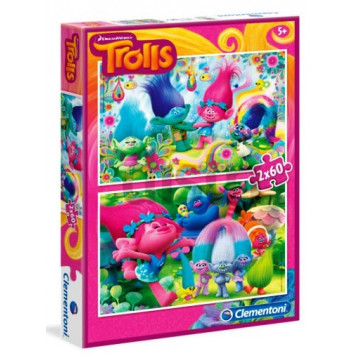 PUZZLE 2x60TK TROLLS 11275