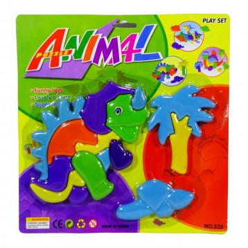 PUZZLE PLASTOSADEGA ANIMAL 1761