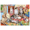 Puzzle 300 Cat Family 030439