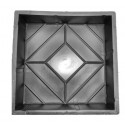 PLASTVORM PLAAT  25x25x6cm 71/4 (17/3)