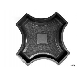 PLASTVORM RIST RINGI VAHELE 25x25x4,5 cm 20/3 