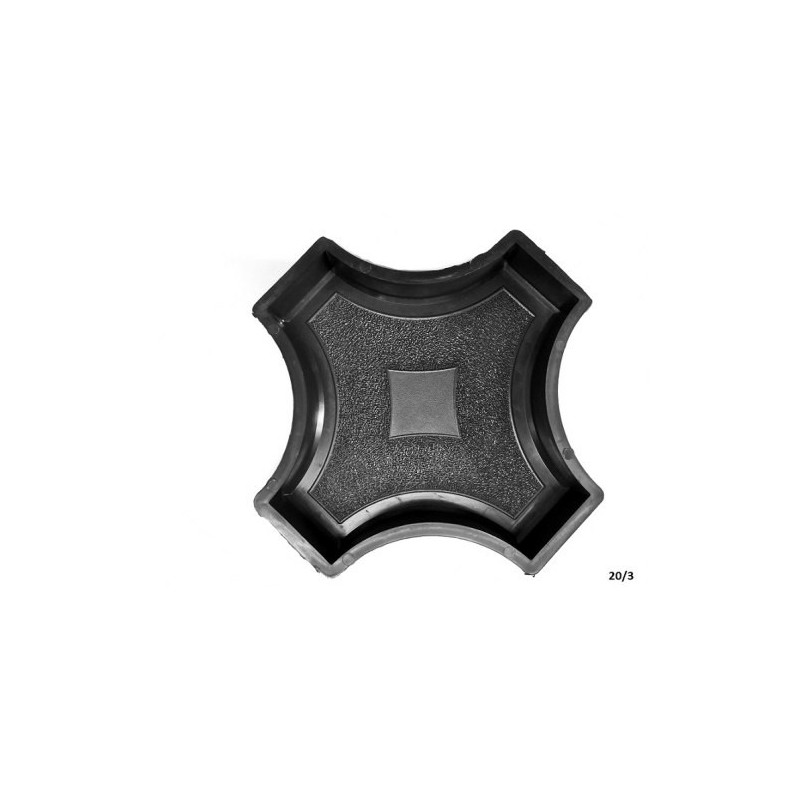 PLASTVORM RIST RINGI VAHELE 25x25x4,5 cm 20/3 