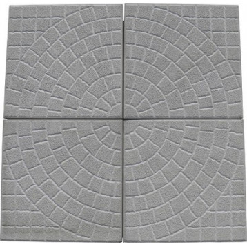 PLASTVORM PLAAT 40x40x5cm (ringid) 72/8 7F  