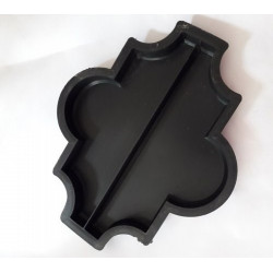 PLASTVORM RISTIKHEIN KROBELINE 2 POOLIKUT 26,7x21,8x6cm 1/1kp  