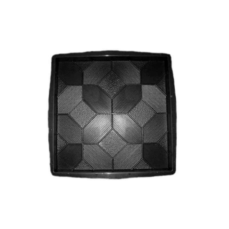 PLASTVORM PLAAT 50x50x5cm (riffel)