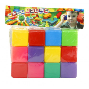 5137. PLASTKUUBIKUD 12tk. 5137. PLASTKUUBIKUD 12tk.