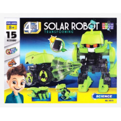 KONSTRUKTOR PÄIKESEPATAREIGA SOLAR ROBOT 4in1 12114