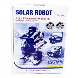 KONSTRUKTOR PÄIKESEPATAREIGA SOLAR ROBOT 3in1 12127