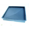 92-1.PLASTVORM MÜTS POSTILE  39,0 x 39,0 x 6,5cm