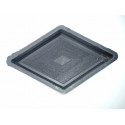 PLASTVORM  ROMB MUSTRIGA  19x33x4,5cm 10/3