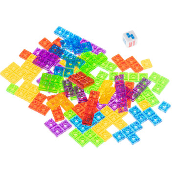 Tetrise mäng plastklotsidega