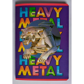 Kaustik A5 jooneline 60 lk. Heavy Metal 1772