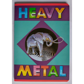 Kaustik A5 jooneline 60 lk. Heavy Metal 1772